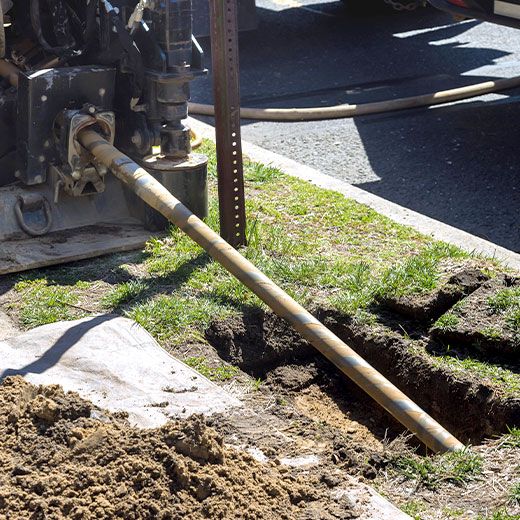 Install a New Water Line in Hilton Without Digging